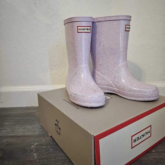 Hunter Original First Classic Glitter Rain Boot - Picture 4 of 4